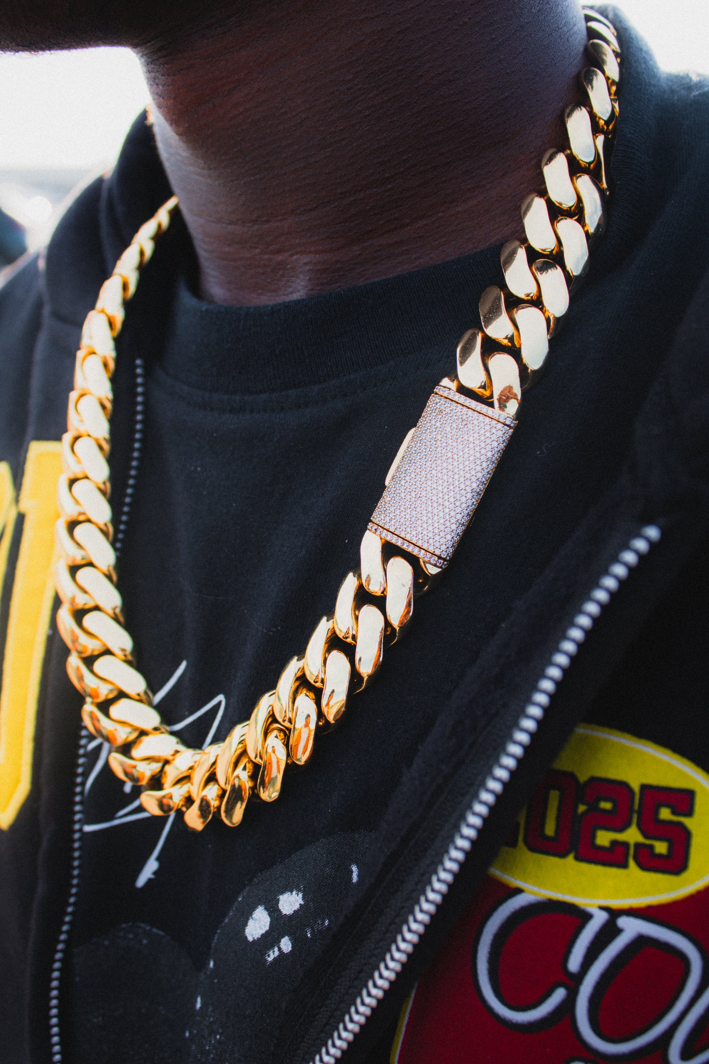 Miami Cuban Gold Plated Chain & Bracelet Set