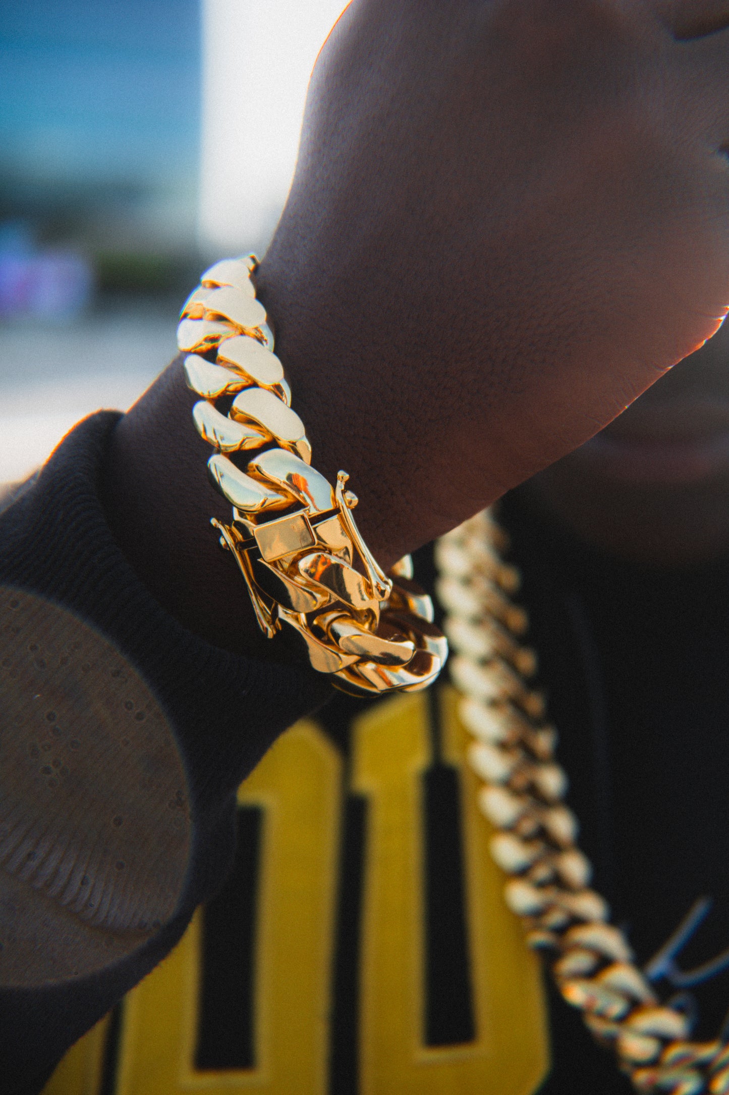 Miami Cuban Gold & Rose Bracelets
